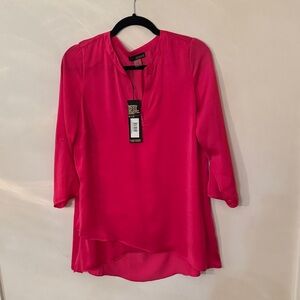 Renuar Vibrant Pink Blouse